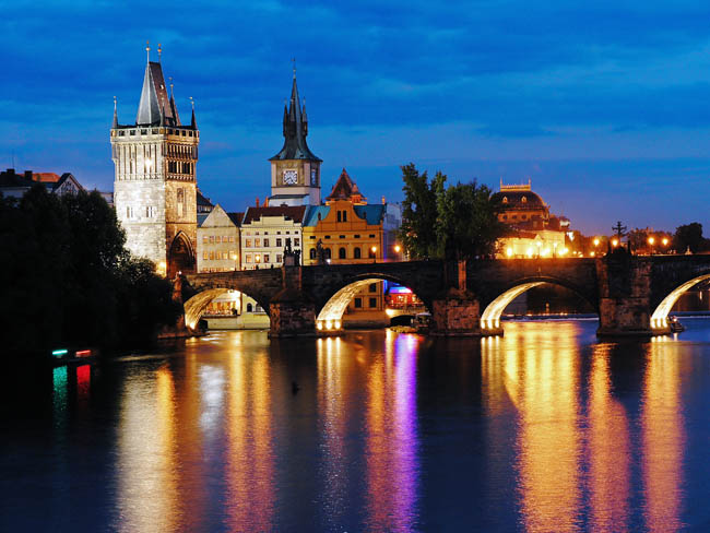 Evening at Charles Bridge