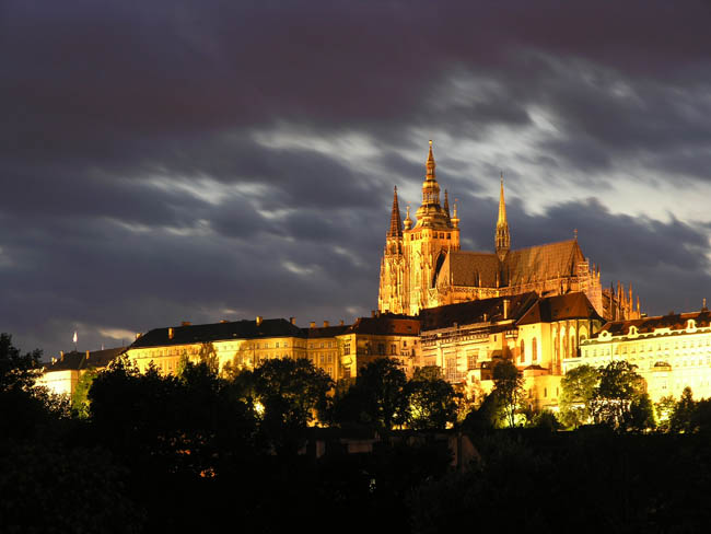 Prague Castle at Night