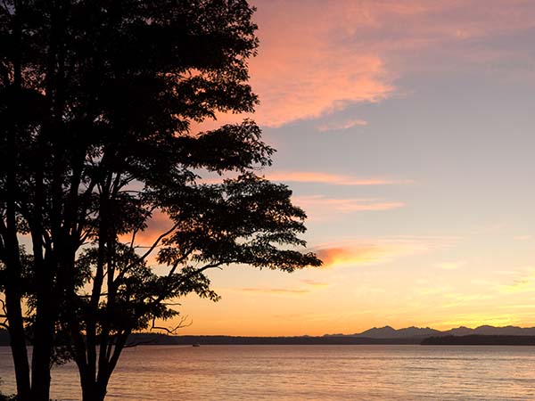 Sunset Over Puget Sound