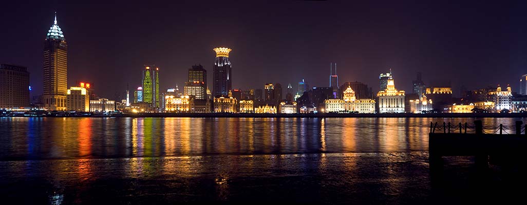 The Bund in Shanghai