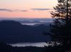 Twilight over San Juan Islands by Lee W