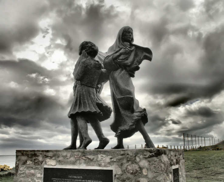 Emigrants monument