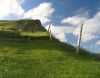 To the top of the hill