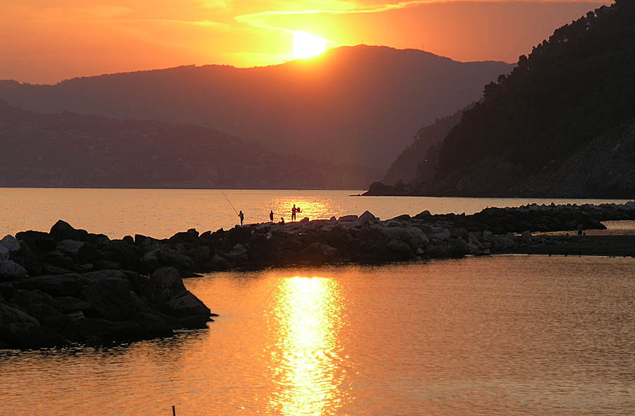 Evening on the coast