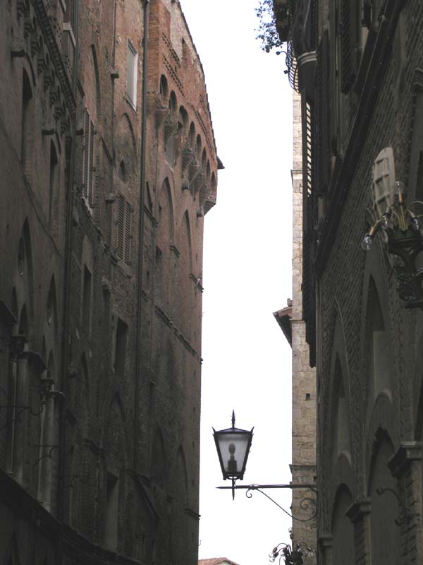 Narrow Road and Lamp