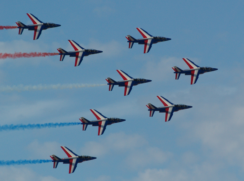 Patrouille de France Alpha Jets
