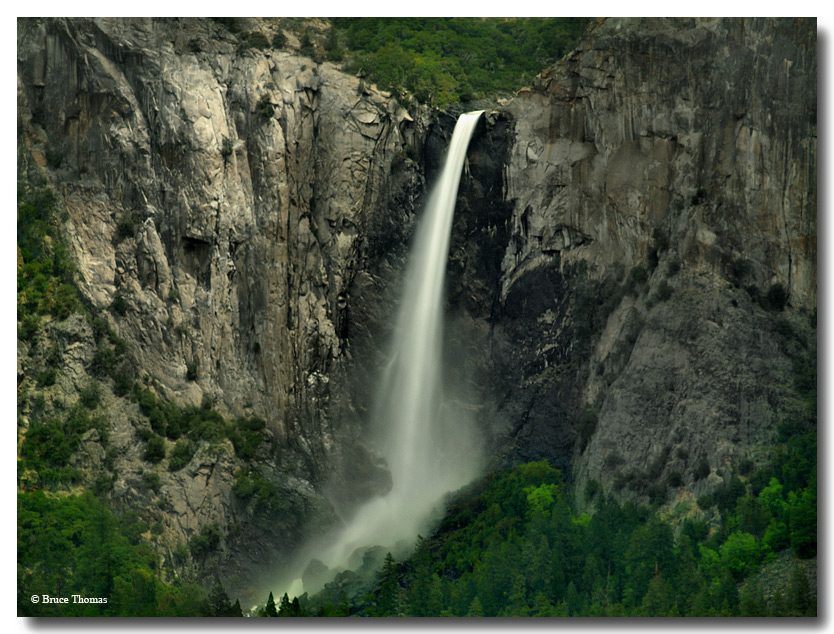Yosemite's Bridalveil Falls...
