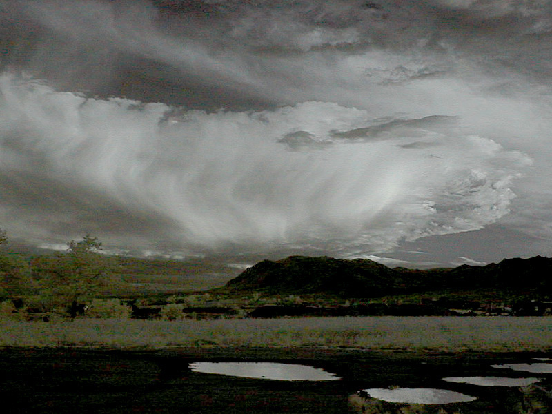 Cheyenne Mountain in Infrared