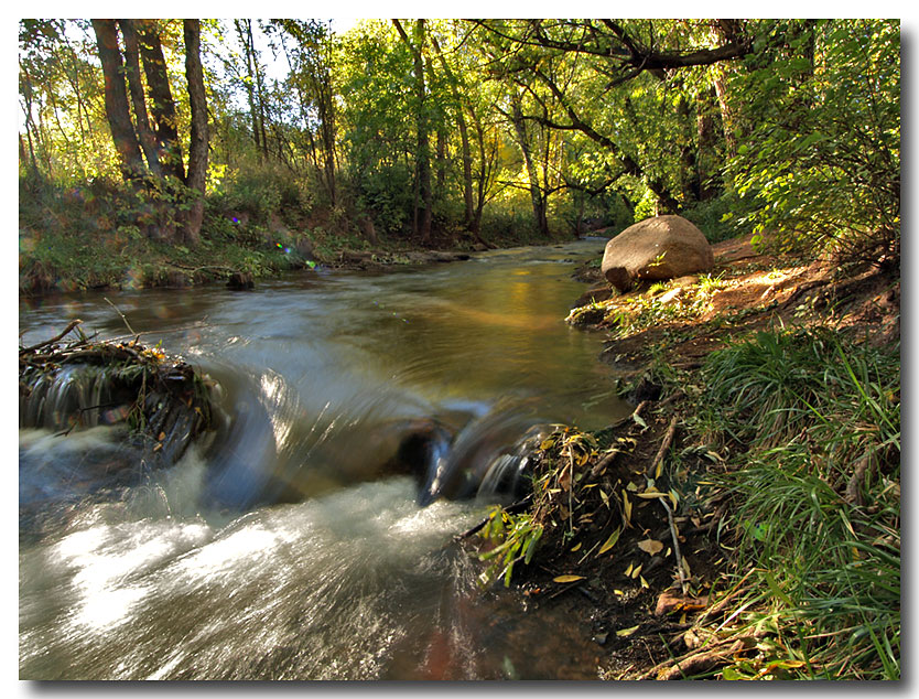 Running Water,  it calms the soul...