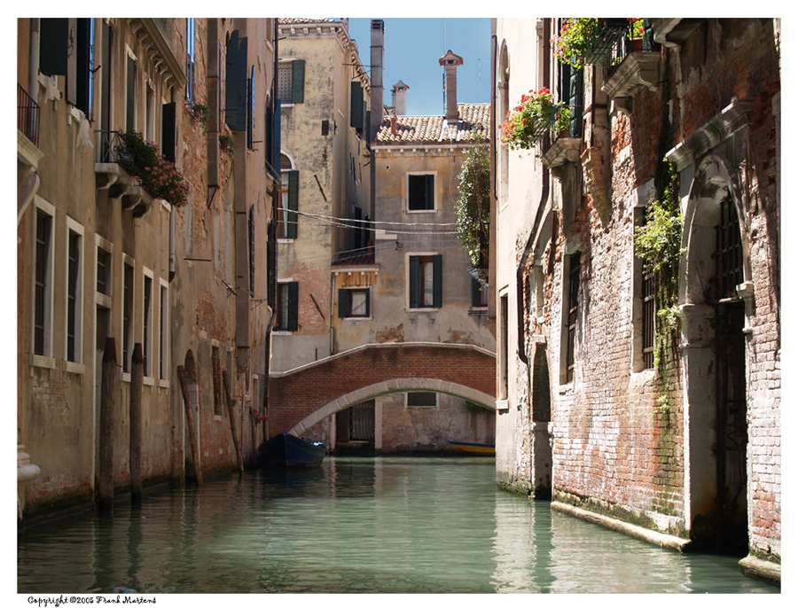 Bridge over small canal