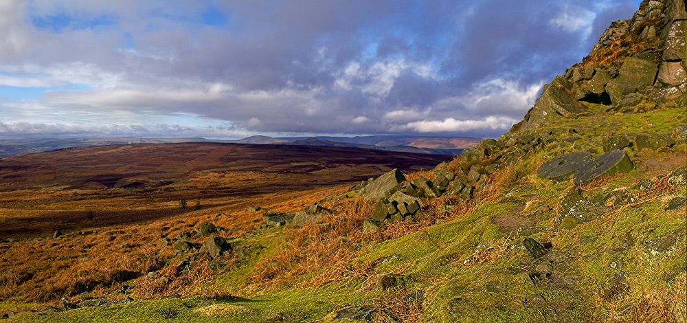 Morning on Stanage