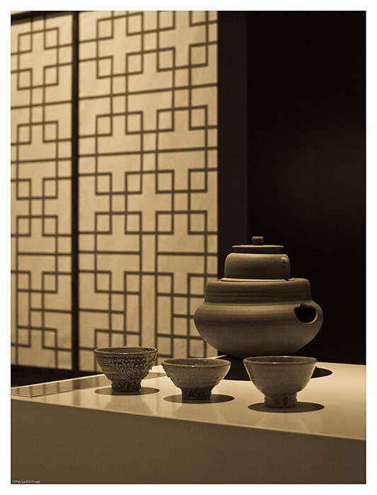 Brazier with three bowls