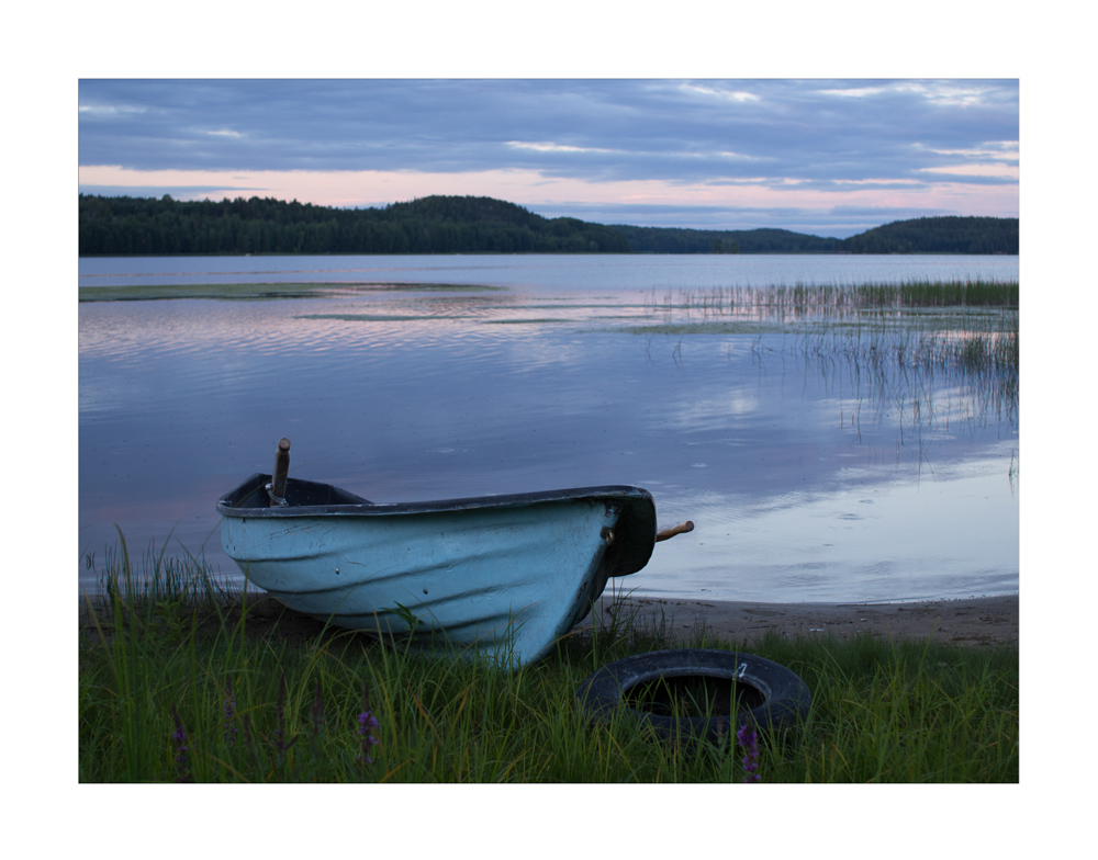 Sunset at Lake Suokumaa