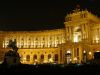 The Hofburg at night - coloured