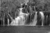 Black and white waterfall by Rocco Zoric