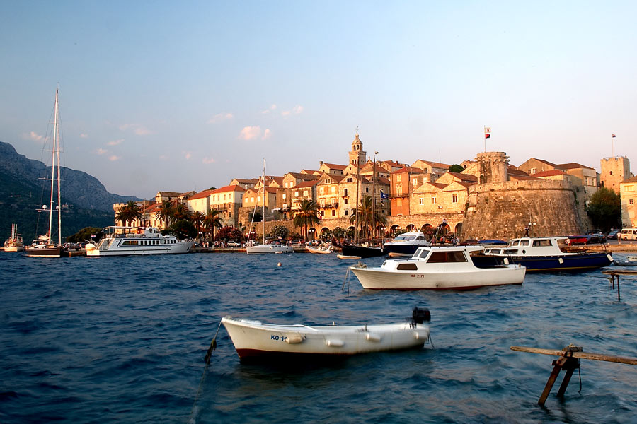 Korčula zalazak
