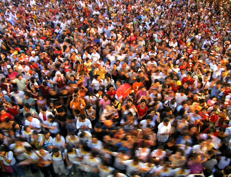 Crowd at Sinulog