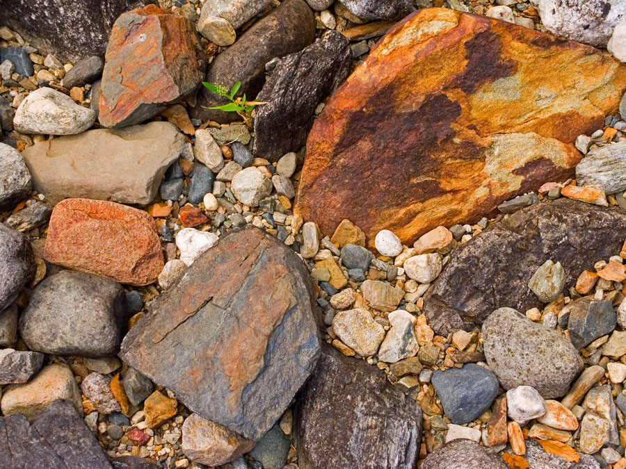 beach stones