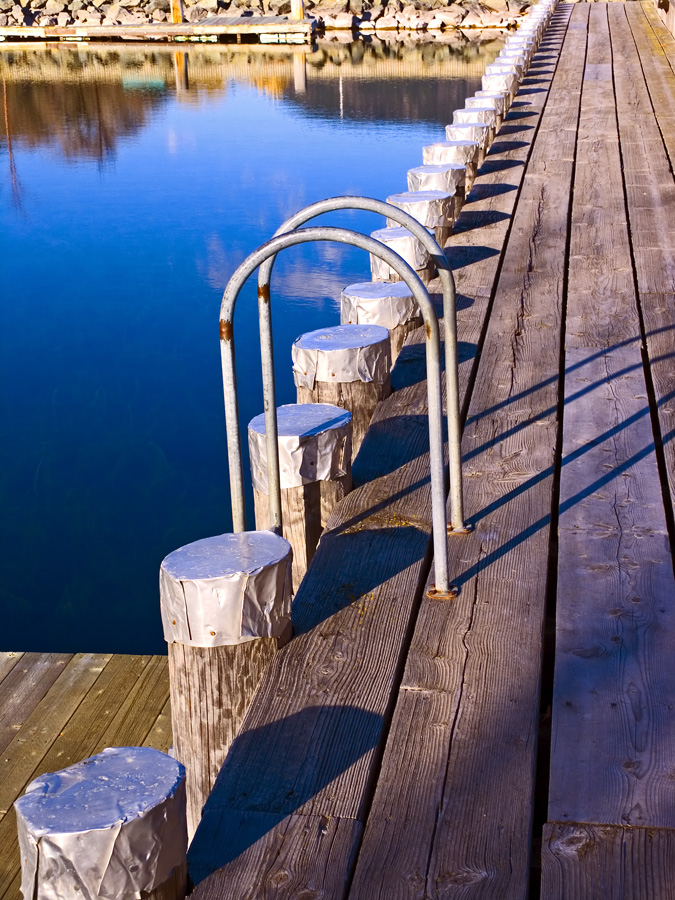 Peachland marina dock