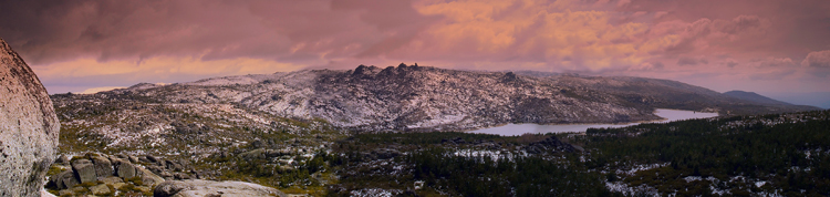 Last snow of april