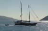 Turkish yacht on the Aegean sea by Chris Can