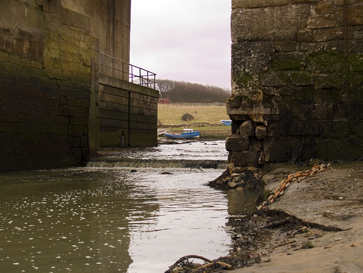 low tide