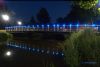 Blue Bridge by Hans Gerlich