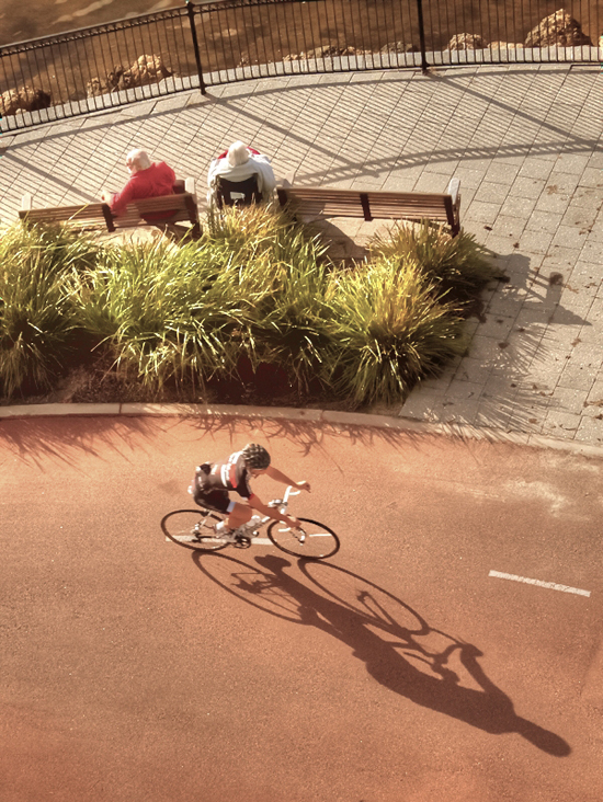 Shadows in the afternoon