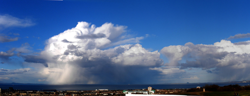 Cloud over the Firth of Forth
