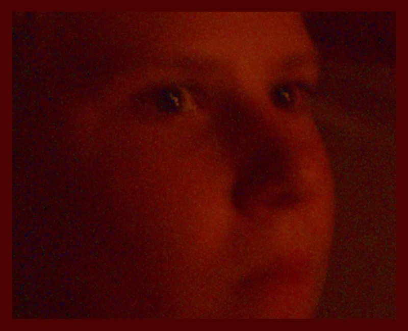 Child in the dark