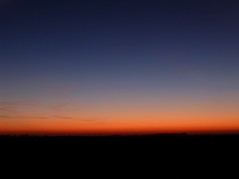 Sutton Hoo sunset