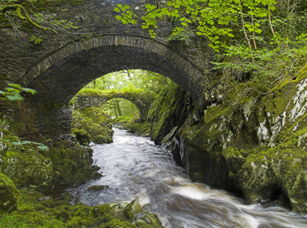 Two Bridges at Penmachno