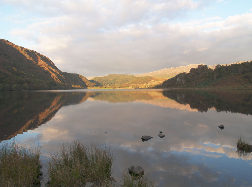 Quiet Evening on Llyn Dinas