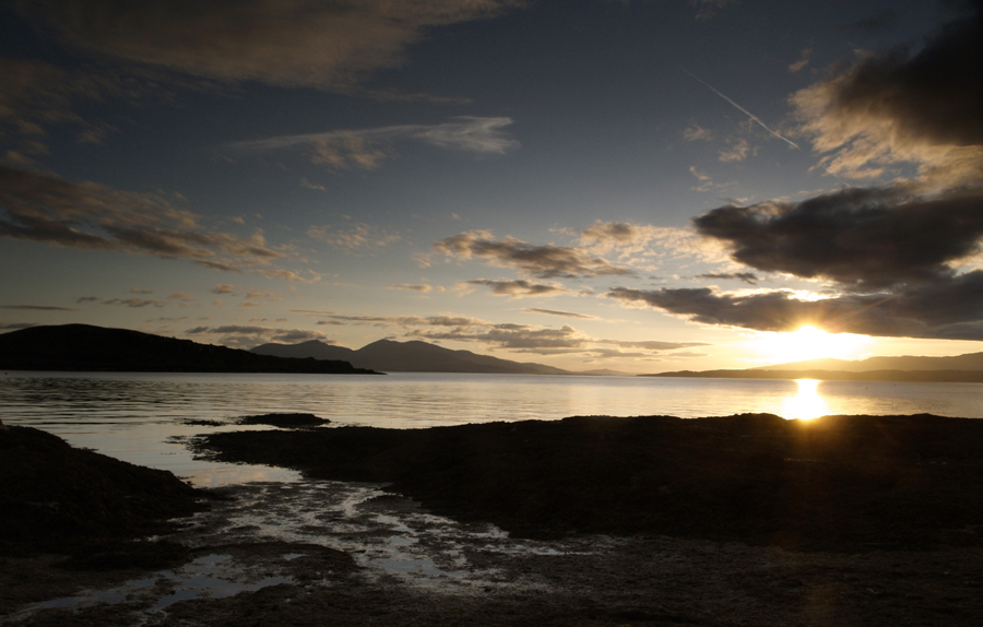 Solitary Sunset