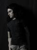 Grey Shirt in black and white by Gillian Simpson