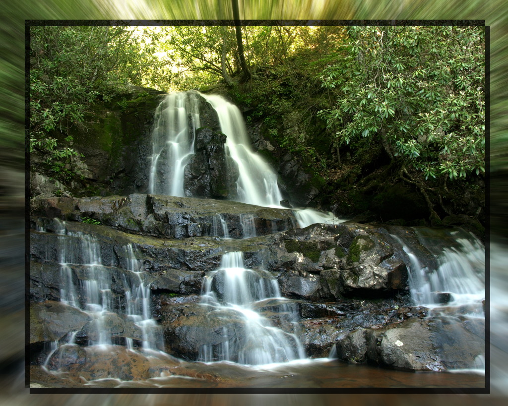 Waterfall in the Smoky's