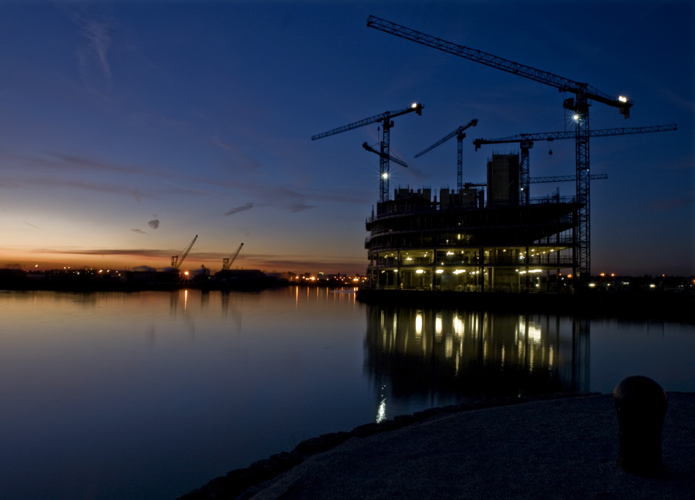 Salford Quays Construction