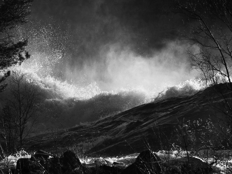 The Flood b&w