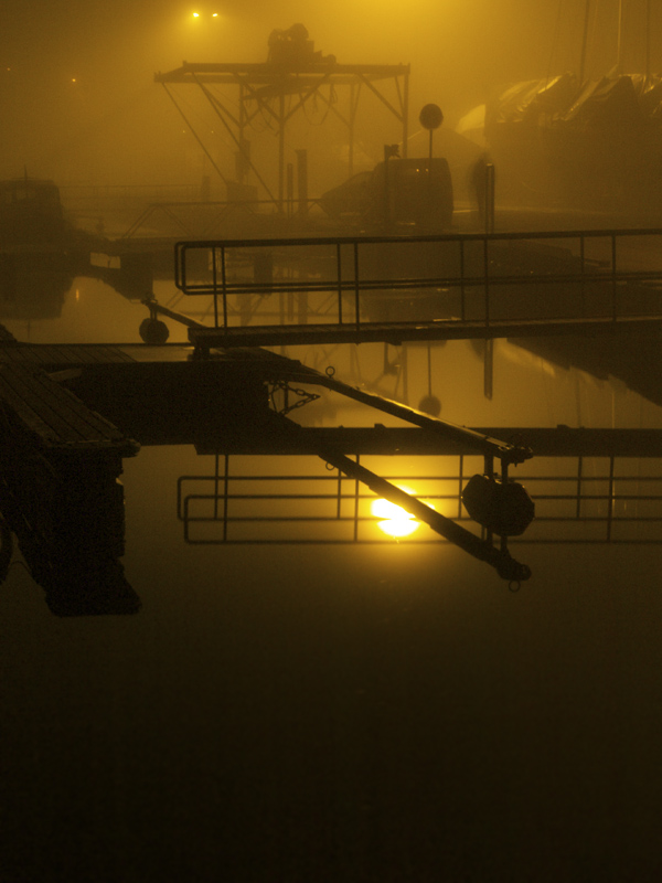 Mirror - dense fog
