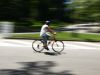 Cyclist in Central Park