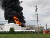 Chemical Fire Burns in Hamtramck