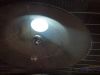 Light/ventilation opening in Auckland central rail station by Jim Padget