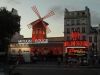 The Moulin Rouge in Paris