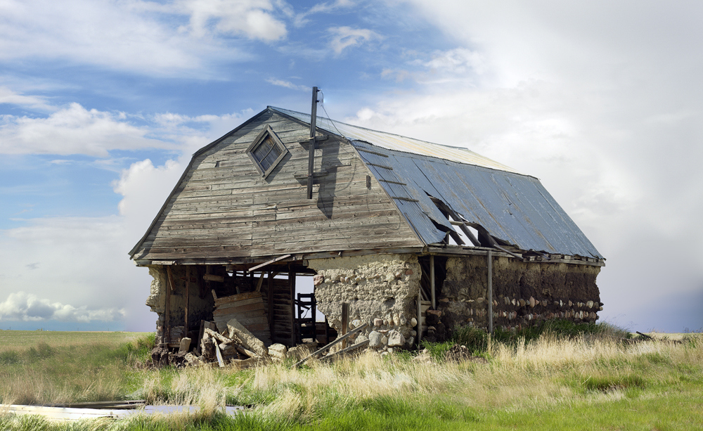 Adobe Wall Barn