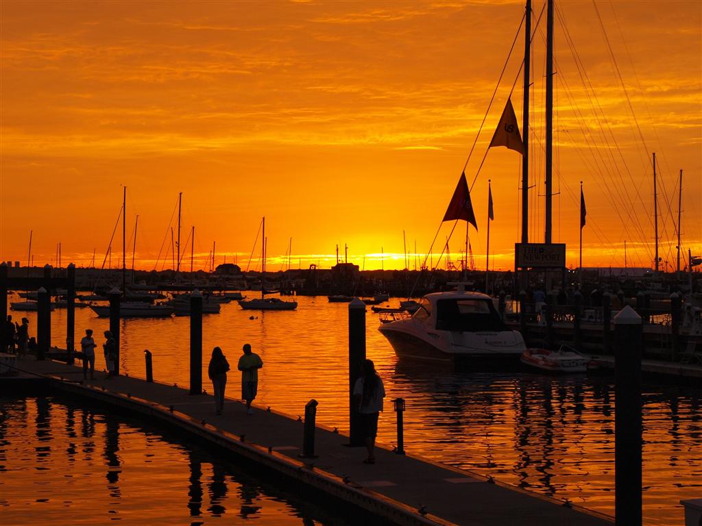 Harbor Sunset