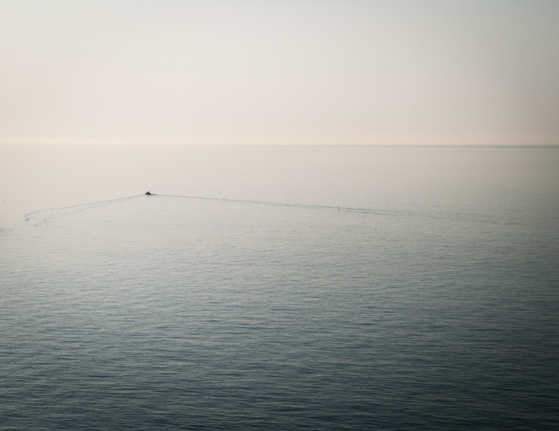 Dawn at sea