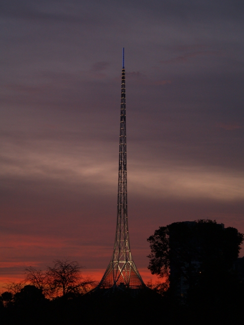 Melbourne at Sunset