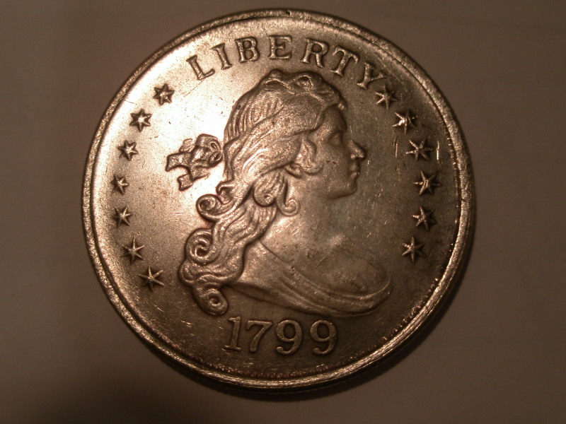 1799 Draped Bust - Face