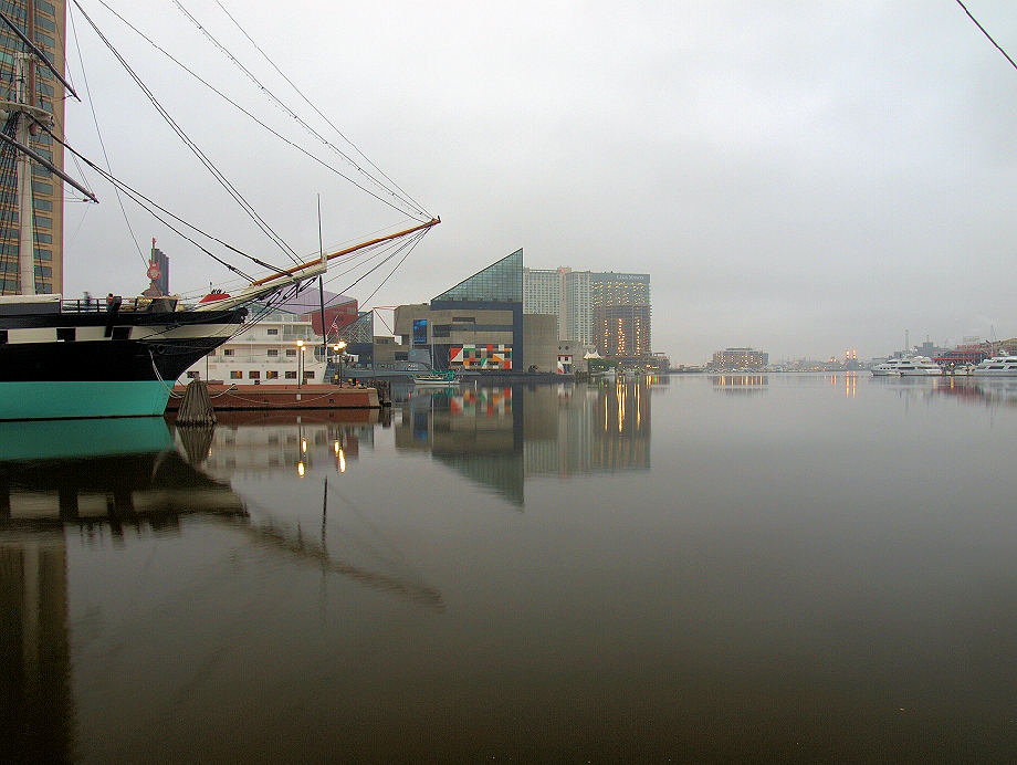 Early morning Inner Harbor Balt.