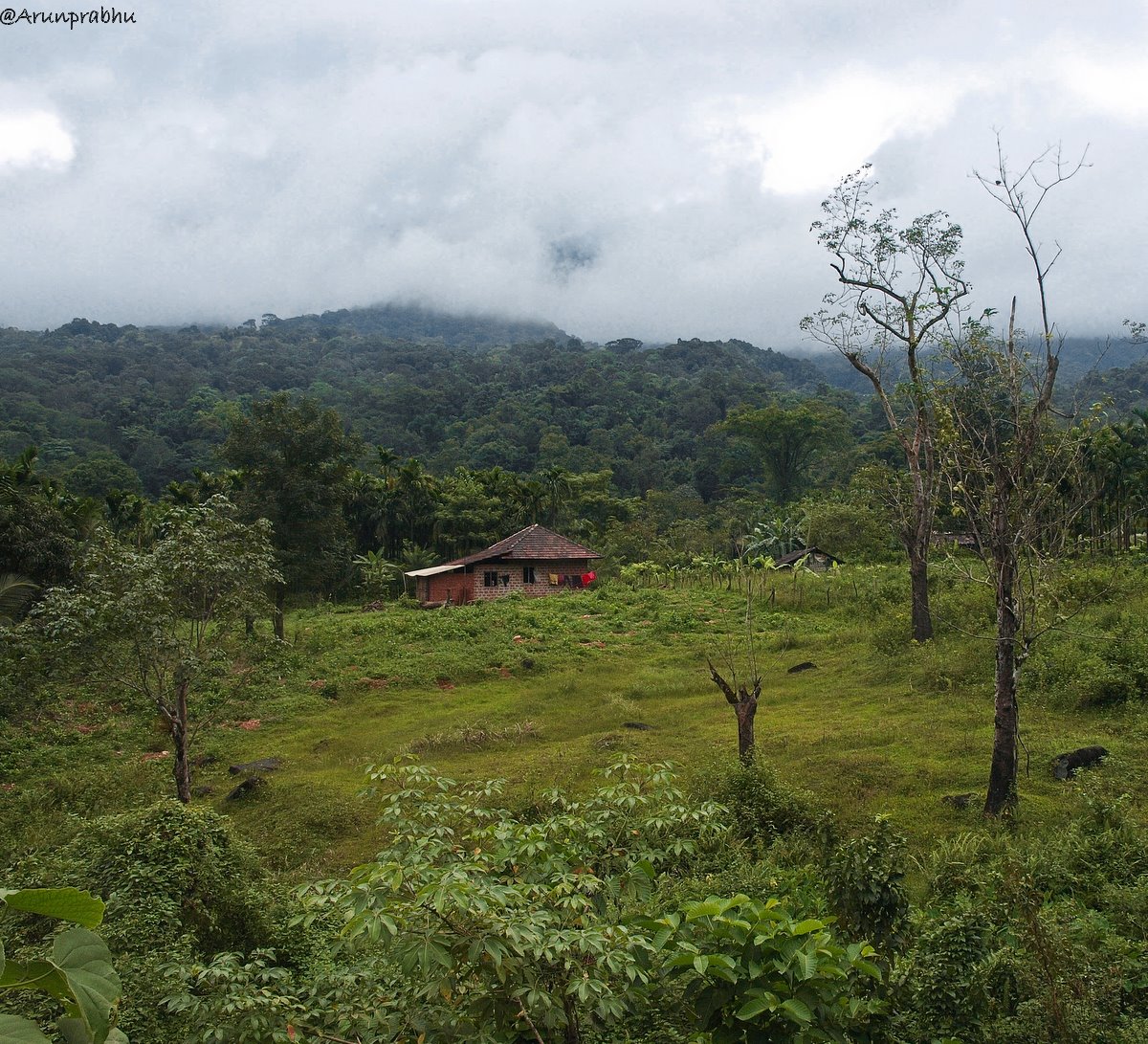 Clouds over Kodagu Hills - Karnataka - India